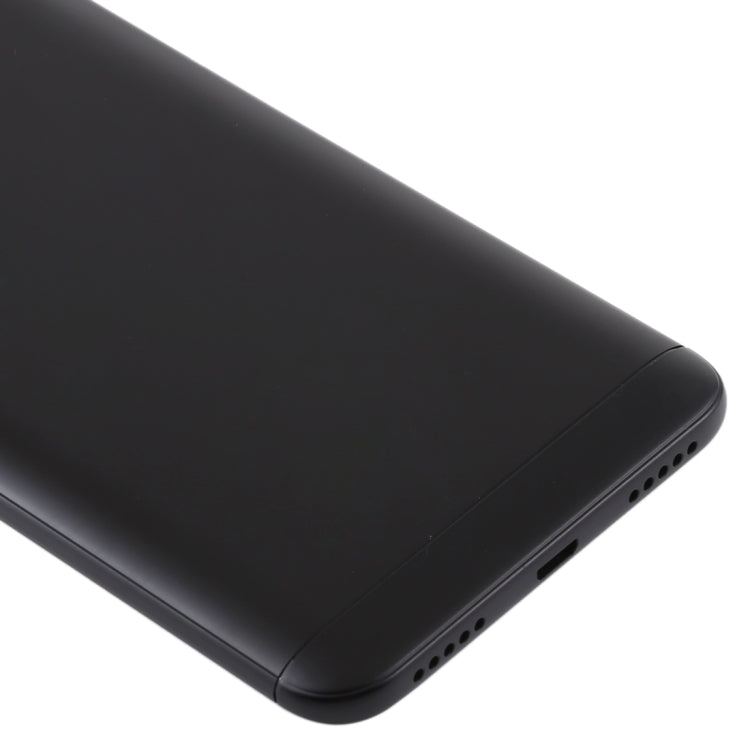 Back Cover with Camera Lens & Side Keys for Xiaomi Redmi 5 Plus(Black) - Back Cover by buy2fix | Online Shopping UK | buy2fix