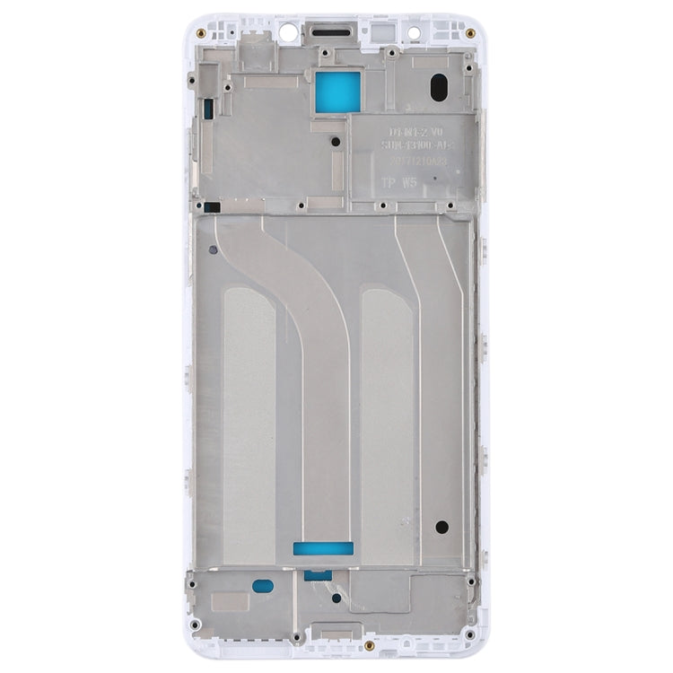Front Housing LCD Frame Bezel for Xiaomi Redmi 5(White) - Frame Bezel Plate by buy2fix | Online Shopping UK | buy2fix