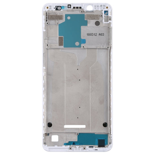 Front Housing LCD Frame Bezel for Xiaomi Redmi Note 5(White) by buy2fix