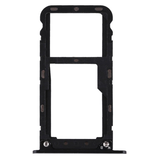 2 SIM Card Tray / Micro SD Card Tray for Xiaomi Redmi 5 Plus(Black) by buy2fix