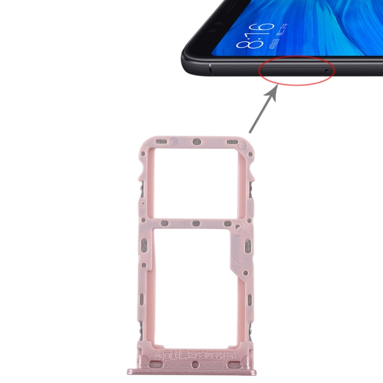 2 SIM Card Tray / Micro SD Card Tray for Xiaomi Redmi 5(Rose Gold) by buy2fix