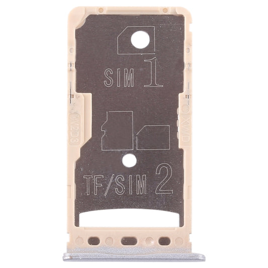 2 SIM Card Tray / Micro SD Card Tray for Xiaomi Redmi 5A(Grey) by buy2fix