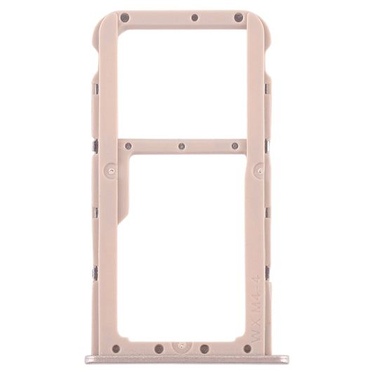 SIM Card Tray + SIM Card Tray / Micro SD Card Tray for Huawei Honor Play 7X (Gold) by buy2fix