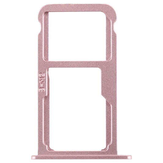 SIM Card Tray + SIM Card Tray / Micro SD Card for Huawei G9 Plus (Pink) by buy2fix