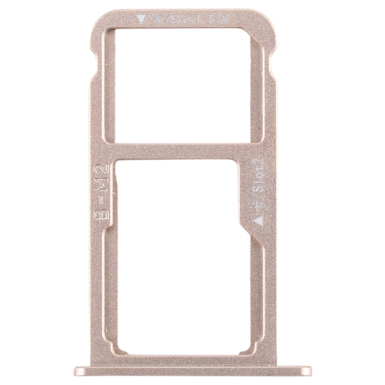 SIM Card Tray + SIM Card Tray / Micro SD Card for Huawei G9 Plus (Gold) - Card Socket by buy2fix | Online Shopping UK | buy2fix