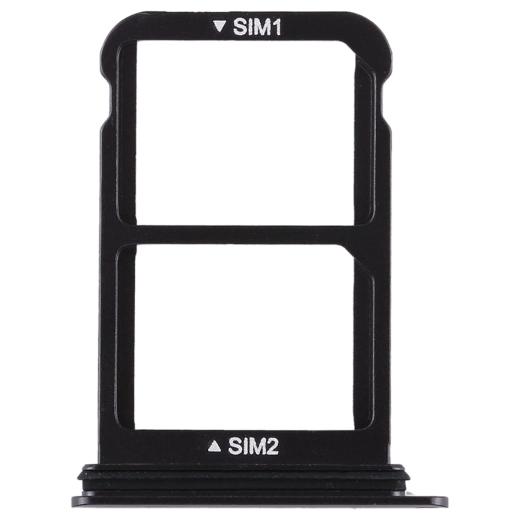 SIM Card Tray + SIM Card Tray for Huawei P20 (Black) - Card Socket by buy2fix | Online Shopping UK | buy2fix