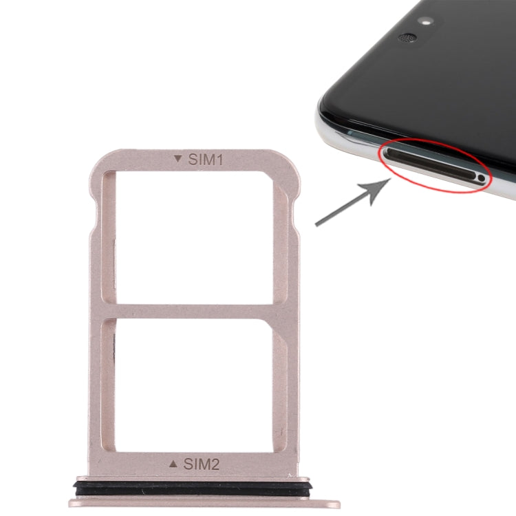 SIM Card Tray + SIM Card Tray for Huawei P20 (Gold) by buy2fix