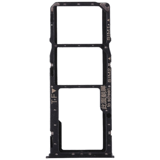 2 SIM Card Tray + Micro SD Card Tray for Huawei Enjoy 8 Plus(Black) by buy2fix