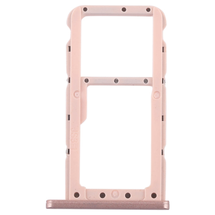 SIM Card Tray + SIM Card Tray / Micro SD Card for Huawei P20 Lite / Nova 3e (Pink) - Card Socket by buy2fix | Online Shopping UK | buy2fix
