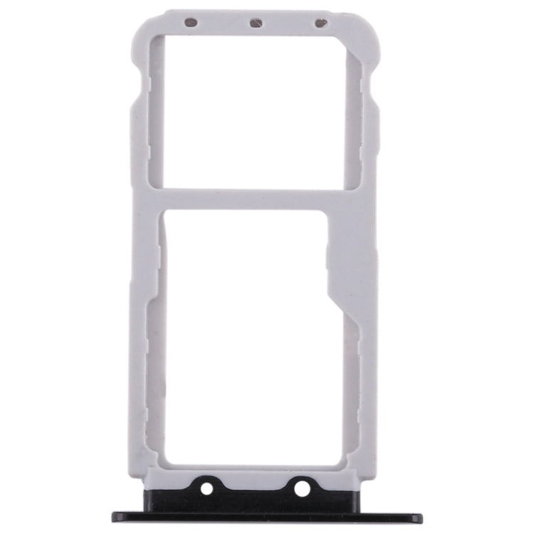 2 SIM Card Tray / Micro SD Card Tray for Huawei Nova 2s(Black) - Card Socket by buy2fix | Online Shopping UK | buy2fix