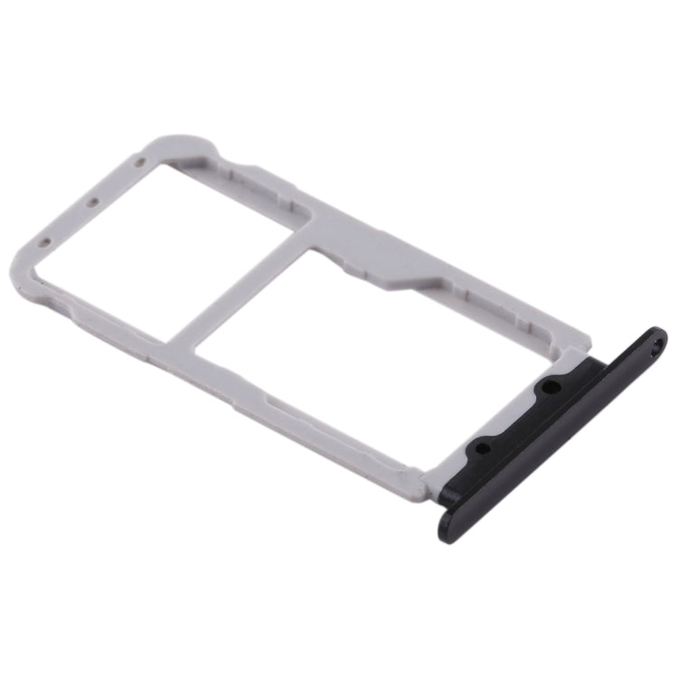 2 SIM Card Tray / Micro SD Card Tray for Huawei Nova 2s(Black) - Card Socket by buy2fix | Online Shopping UK | buy2fix