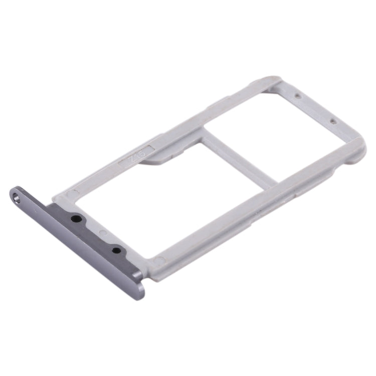 2 SIM Card Tray / Micro SD Card Tray for Huawei Nova 2s(Grey) - Card Socket by buy2fix | Online Shopping UK | buy2fix