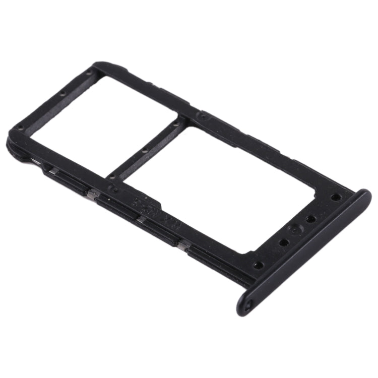 SIM Card Tray + SIM Card Tray / Micro SD Card for Huawei Honor 9 Lite(Black) - Card Tray by buy2fix | Online Shopping UK | buy2fix