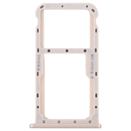 SIM Card Tray + SIM Card Tray / Micro SD Card for Huawei Maimang 6(Gold) by buy2fix
