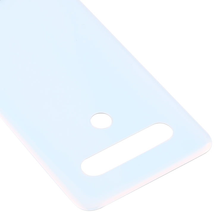 Battery Back Cover for LG Q61(White) - For LG by buy2fix | Online Shopping UK | buy2fix