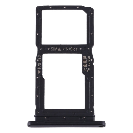 SIM Card Tray + SIM Card Tray / Micro SD Card Tray for Huawei P smart Pro 2019 (Black) by buy2fix