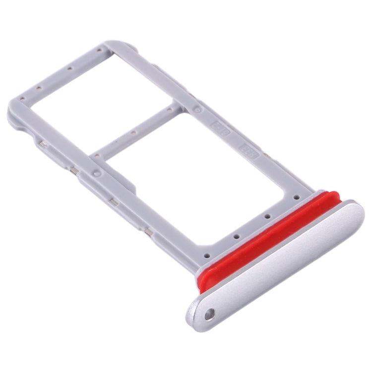 SIM Card Tray + Micro SD Card Tray for Huawei Honor Waterplay (Silver) by buy2fix