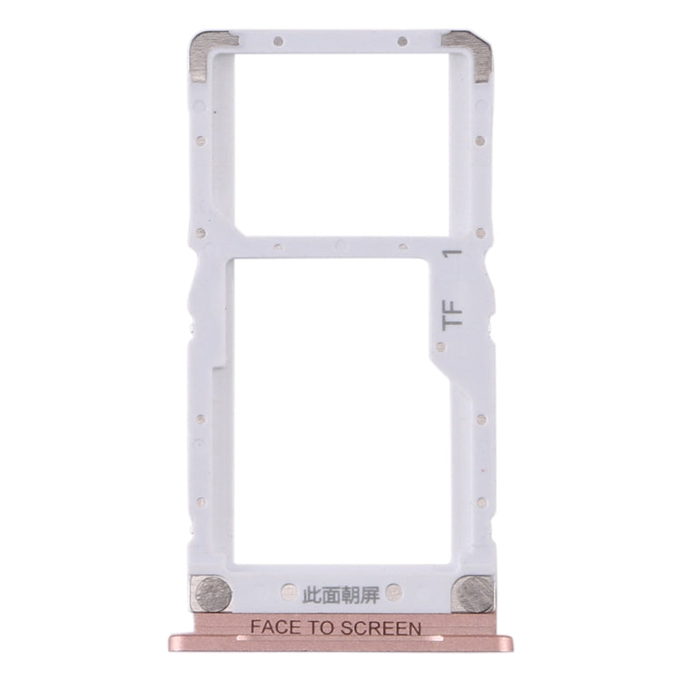SIM Card Tray + Micro SD Card Tray for Xiaomi Mi Pad 4(Gold) - Card Tray by buy2fix | Online Shopping UK | buy2fix