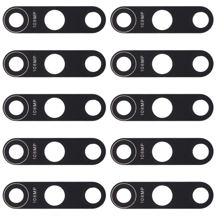10 PCS Back Camera Lens for Xiaomi Mi 10 5G - Camera by buy2fix | Online Shopping UK | buy2fix
