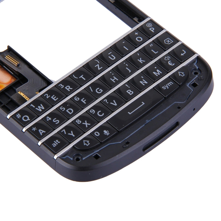3 in 1 for BlackBerry Q10 (Keyboard + Middle Frame Bezel + Back Plate Housing Camera Lens Panel) Full Assembly Housing Cover - For BlackBerry by buy2fix | Online Shopping UK | buy2fix