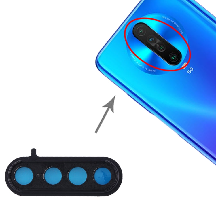 Camera Lens Cover for Xiaomi Redmi K30 (5G Version) (Black) - Camera by buy2fix | Online Shopping UK | buy2fix