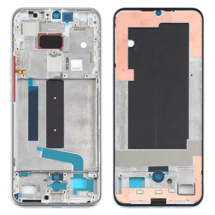 Original Middle Frame Bezel Plate for Xiaomi Mi 10 Lite 5G / Mi 10 Youth 5G M2002J9G (Silver) - Frame Bezel Plate by buy2fix | Online Shopping UK | buy2fix
