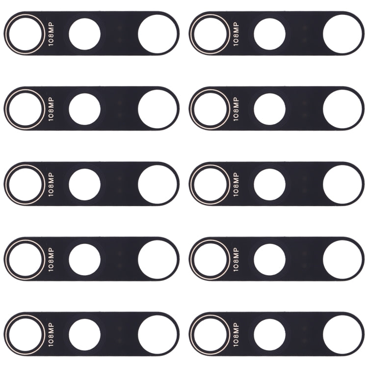 10 PCS Back Camera Lens for Xiaomi Mi 10 Pro 5G - Camera by buy2fix | Online Shopping UK | buy2fix