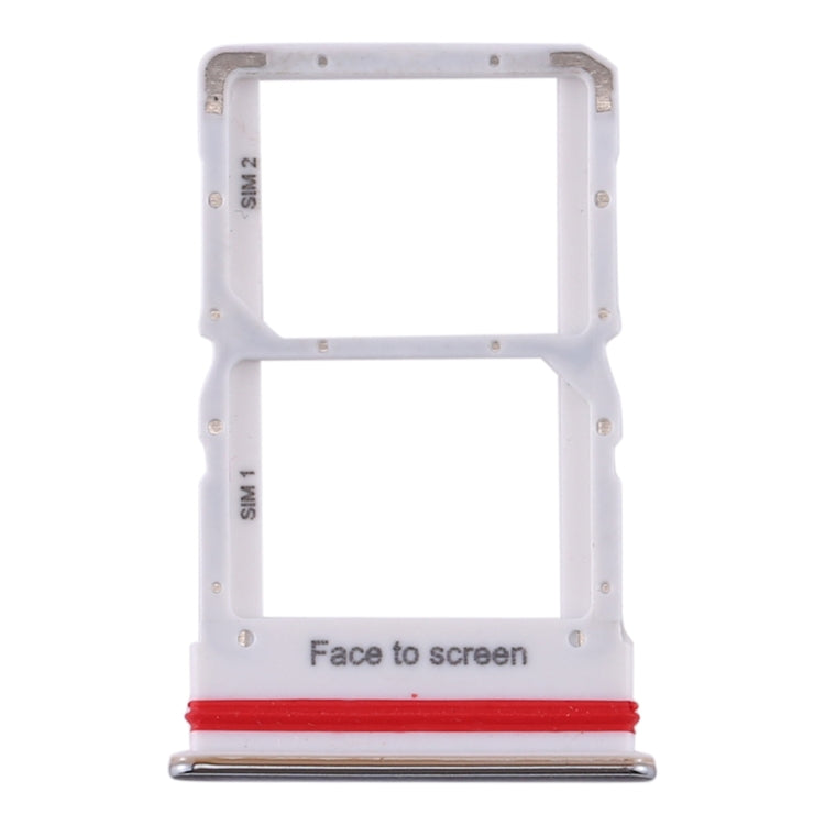 SIM Card Tray + SIM Card Tray for Xiaomi Mi 10 Lite 5G (Silver) - Card Tray by buy2fix | Online Shopping UK | buy2fix