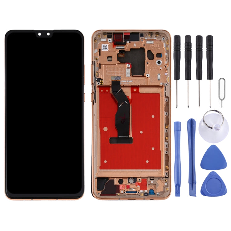 Original OLED LCD Screen for Huawei Mate 30 Digitizer Full Assembly with Frame(Orange) - LCD Screen by buy2fix | Online Shopping UK | buy2fix
