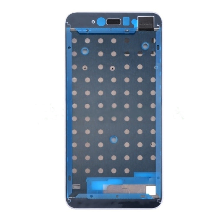 Front Housing LCD Frame Bezel for Xiaomi Redmi Note 5A Prime / Y1(White) - Frame Bezel Plate by buy2fix | Online Shopping UK | buy2fix
