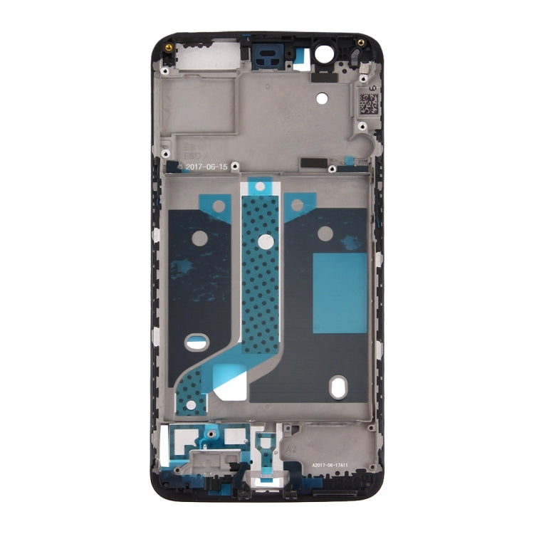 For OnePlus 5 Middle Frame Bezel (Black) - Frame Bezel Plate by buy2fix | Online Shopping UK | buy2fix