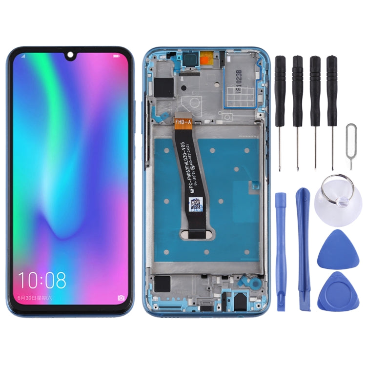 OEM LCD Screen for Huawei Honor 10 Lite Digitizer Full Assembly with Frame(Blue) - LCD Screen by buy2fix | Online Shopping UK | buy2fix