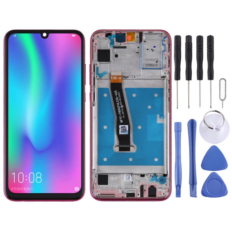 OEM LCD Screen for Huawei Honor 10 Lite Digitizer Full Assembly with Frame(Red) - LCD Screen by buy2fix | Online Shopping UK | buy2fix