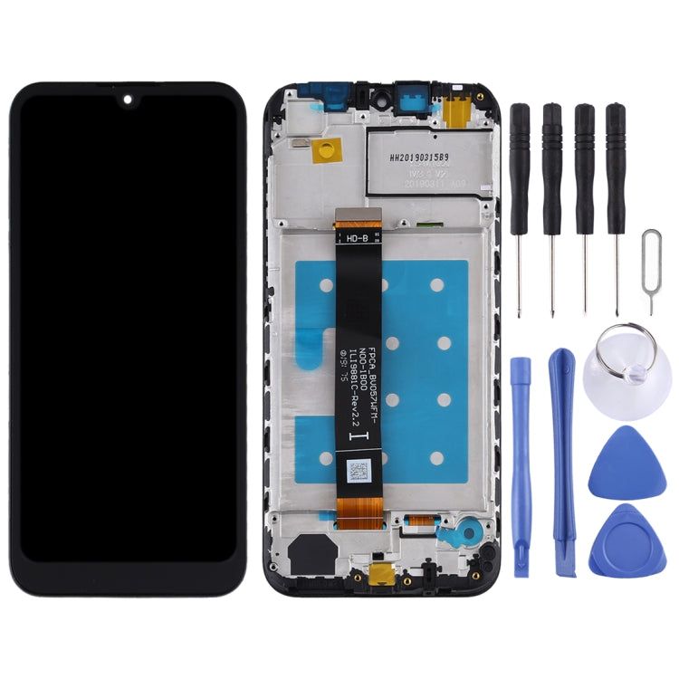 OEM LCD Screen for Huawei Y5 (2019) Digitizer Full Assembly with Frame(Black) - LCD Screen by buy2fix | Online Shopping UK | buy2fix
