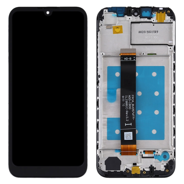 OEM LCD Screen for Huawei Y5 (2019) Digitizer Full Assembly with Frame(Black) - LCD Screen by buy2fix | Online Shopping UK | buy2fix