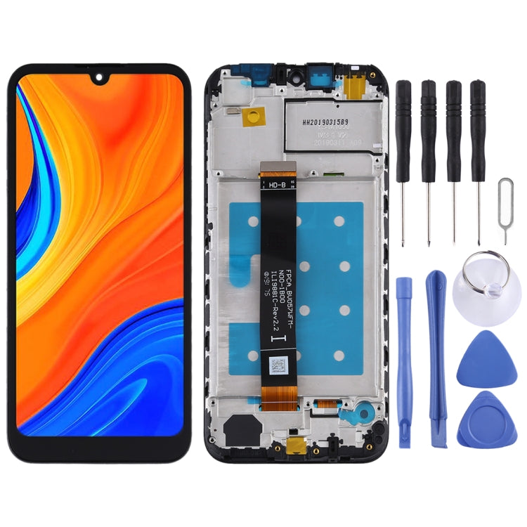OEM LCD Screen for Huawei Y5 (2019) Digitizer Full Assembly with Frame(Black) - LCD Screen by buy2fix | Online Shopping UK | buy2fix