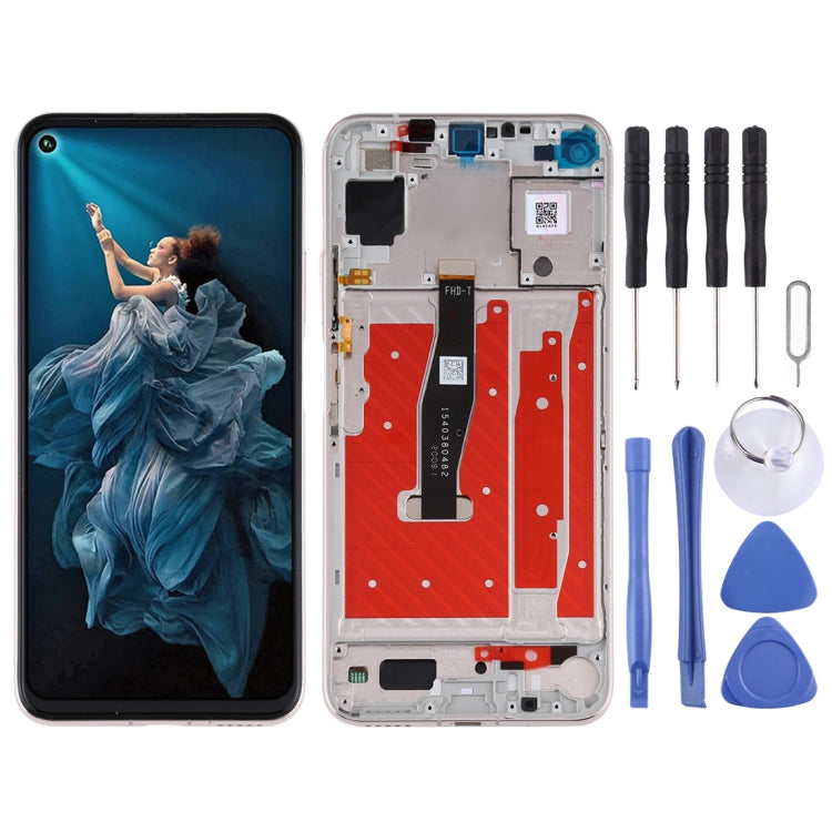 OEM LCD Screen for Huawei Honor 20 / Nova 5T Digitizer Full Assembly with Frame(Gold) - LCD Screen by buy2fix | Online Shopping UK | buy2fix