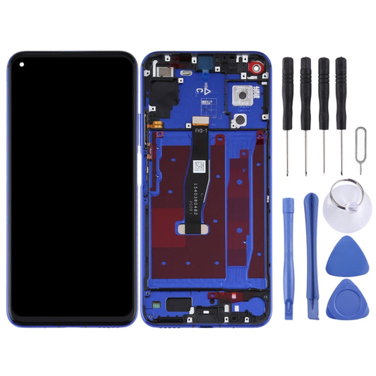 OEM LCD Screen for Huawei Honor 20 / Nova 5T Digitizer Full Assembly with Frame(Phantom Blue) by buy2fix