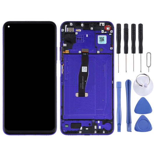 OEM LCD Screen for Huawei Honor 20 / Nova 5T Digitizer Full Assembly with Frame(Sapphire Blue) by buy2fix