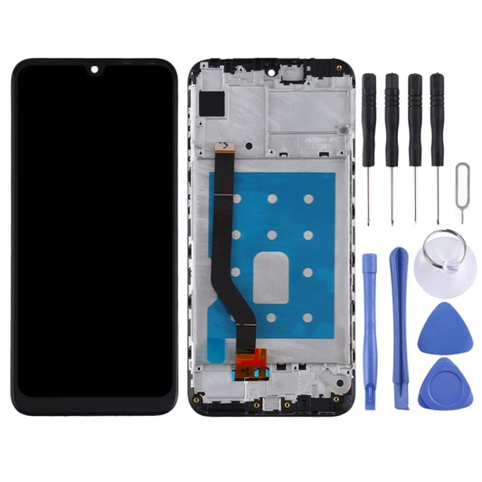 OEM LCD Screen for Huawei Y7 Pro (2019) Digitizer Full Assembly with Frame(Black) by buy2fix