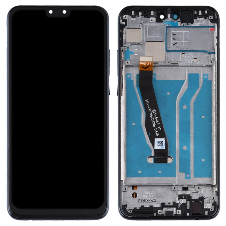 OEM LCD Screen for Huawei Y9 (2019) Digitizer Full Assembly with Frame(Black) - LCD Screen by buy2fix | Online Shopping UK | buy2fix