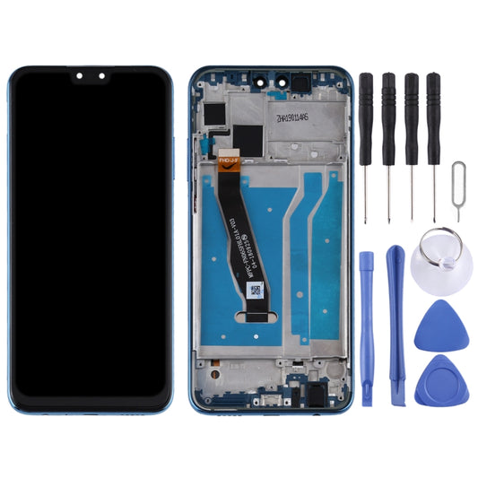 OEM LCD Screen for Huawei Y9 (2019) Digitizer Full Assembly with Frame(Blue) - LCD Screen by buy2fix | Online Shopping UK | buy2fix