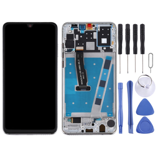 OEM LCD Screen for Huawei P30 Lite (RAM 4G / Standard Version) Digitizer Full Assembly with Frame(White) - LCD Screen by buy2fix | Online Shopping UK | buy2fix