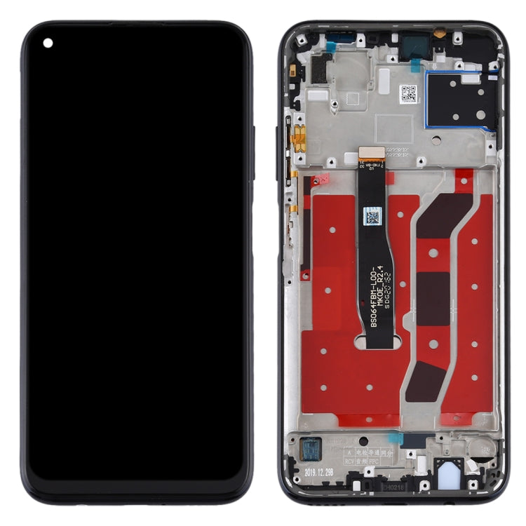 OEM LCD Screen for Huawei Nova 6 SE Digitizer Full Assembly with Frame(Black) - LCD Screen by buy2fix | Online Shopping UK | buy2fix