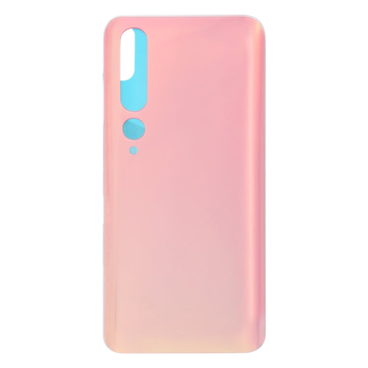 Glass Material Battery Back Cover for Xiaomi Mi 10 5G(Gold) - Back Cover by buy2fix | Online Shopping UK | buy2fix