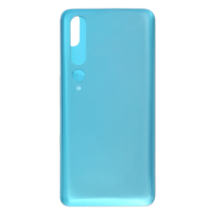 Glass Material Battery Back Cover for Xiaomi Mi 10 5G(Green) - Back Cover by buy2fix | Online Shopping UK | buy2fix