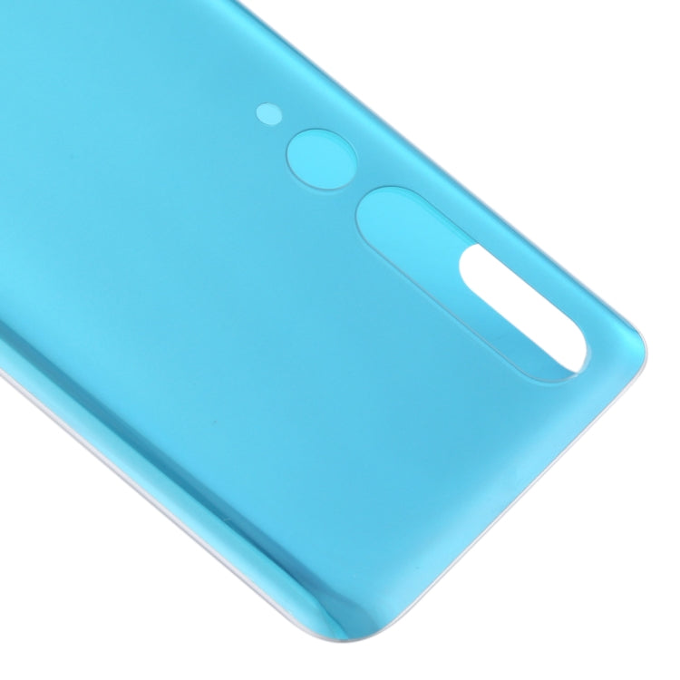 Glass Material Battery Back Cover for Xiaomi Mi 10 5G(Green) - Back Cover by buy2fix | Online Shopping UK | buy2fix