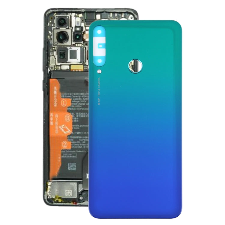 Original Battery Back Cover for Huawei P40 Lite E / Y7p(Twilight Blue) - Back Cover by buy2fix | Online Shopping UK | buy2fix