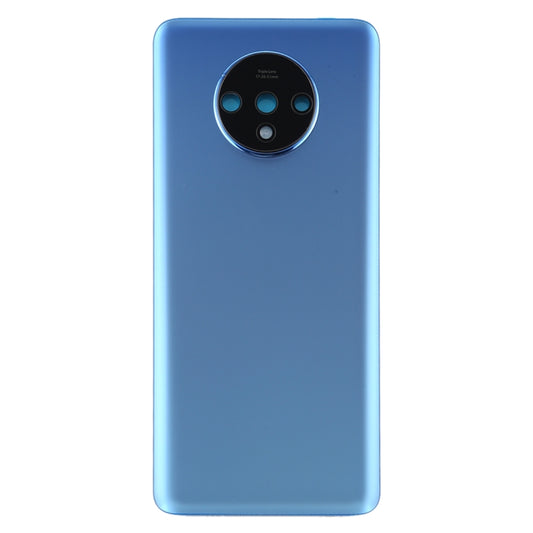 For OnePlus 7T Original Battery Back Cover with Camera Lens Cover (Blue) - Back Cover by buy2fix | Online Shopping UK | buy2fix