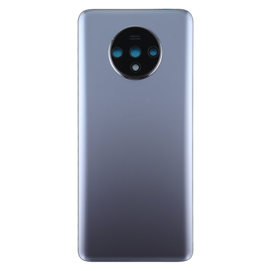 For OnePlus 7T Original Battery Back Cover with Camera Lens Cover (Silver) - Back Cover by buy2fix | Online Shopping UK | buy2fix